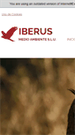 Mobile Screenshot of iberusmedioambiente.com
